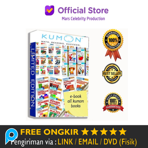 Jual Paket Hemat 58 All Kumon Books Lengkap Terbaik untuk Anak Lifetime