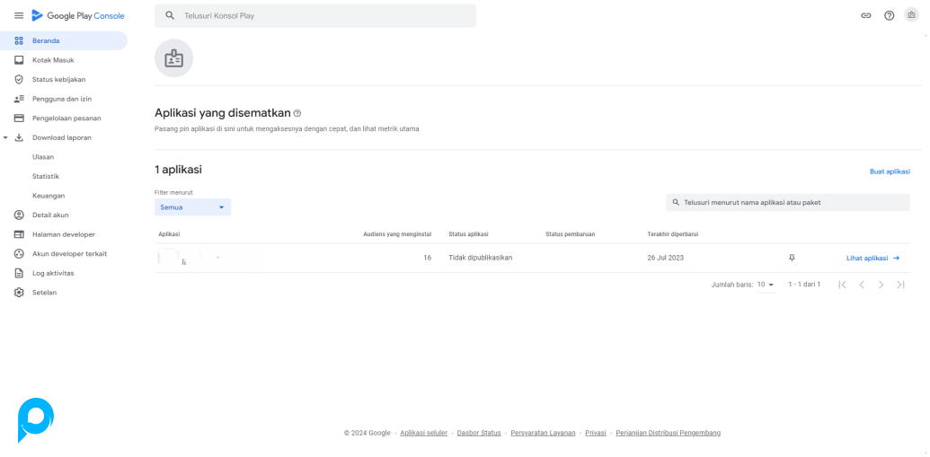 Jual AKUN GOOGLE DEVELOPER PLAY CONSOLE - P-Store.Net