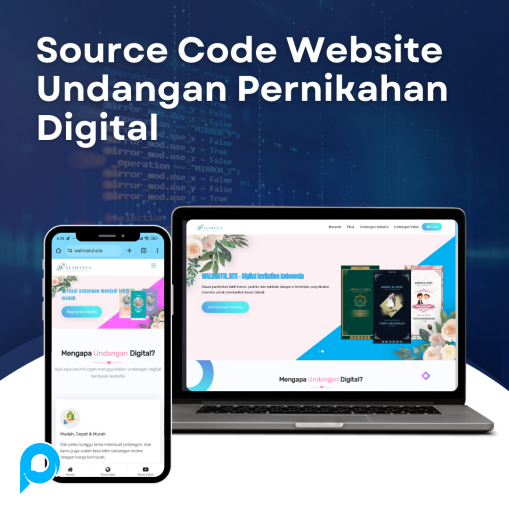 Jual Source Code Script Website Undangan Pernikahan Digital - P-Store.Net