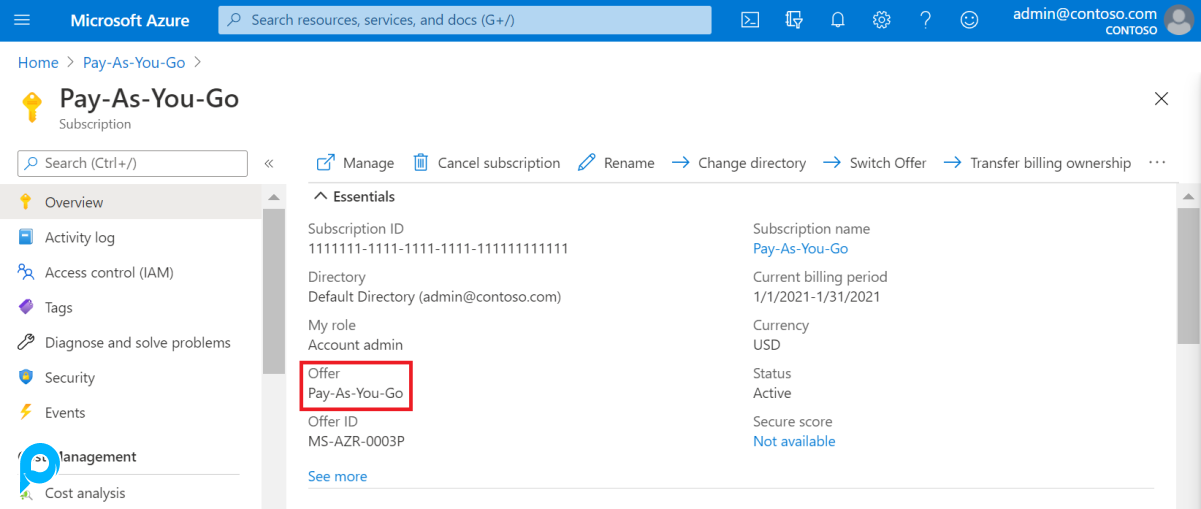 Jual Azure Pay As You Go Full Access | App Service & Region ID Open - P ...