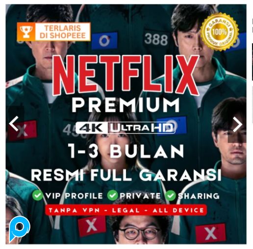 P Store Net Jual NETFLIX MURAH 1-3 BULAN SHARING / PRIVATE 4K UHD FULLGARANSI - P ...