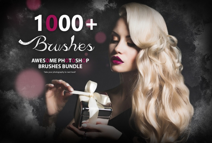 Jual 1000+ Photoshop Brushes Bundle Pack - P-Store.Net